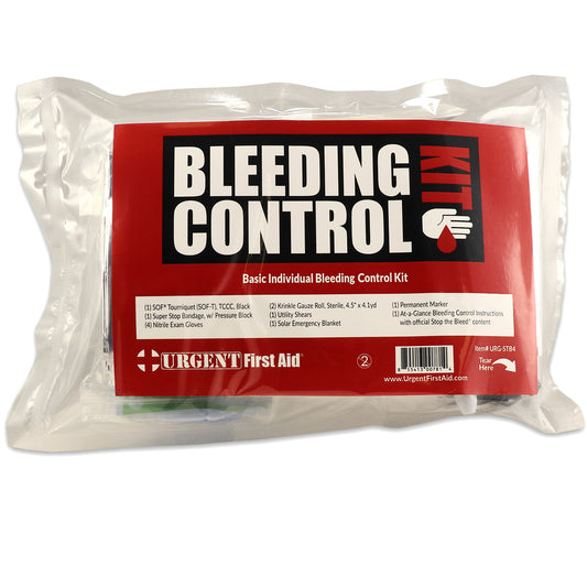 Basic Individual Bleeding Control Kit, Vacuum Bag