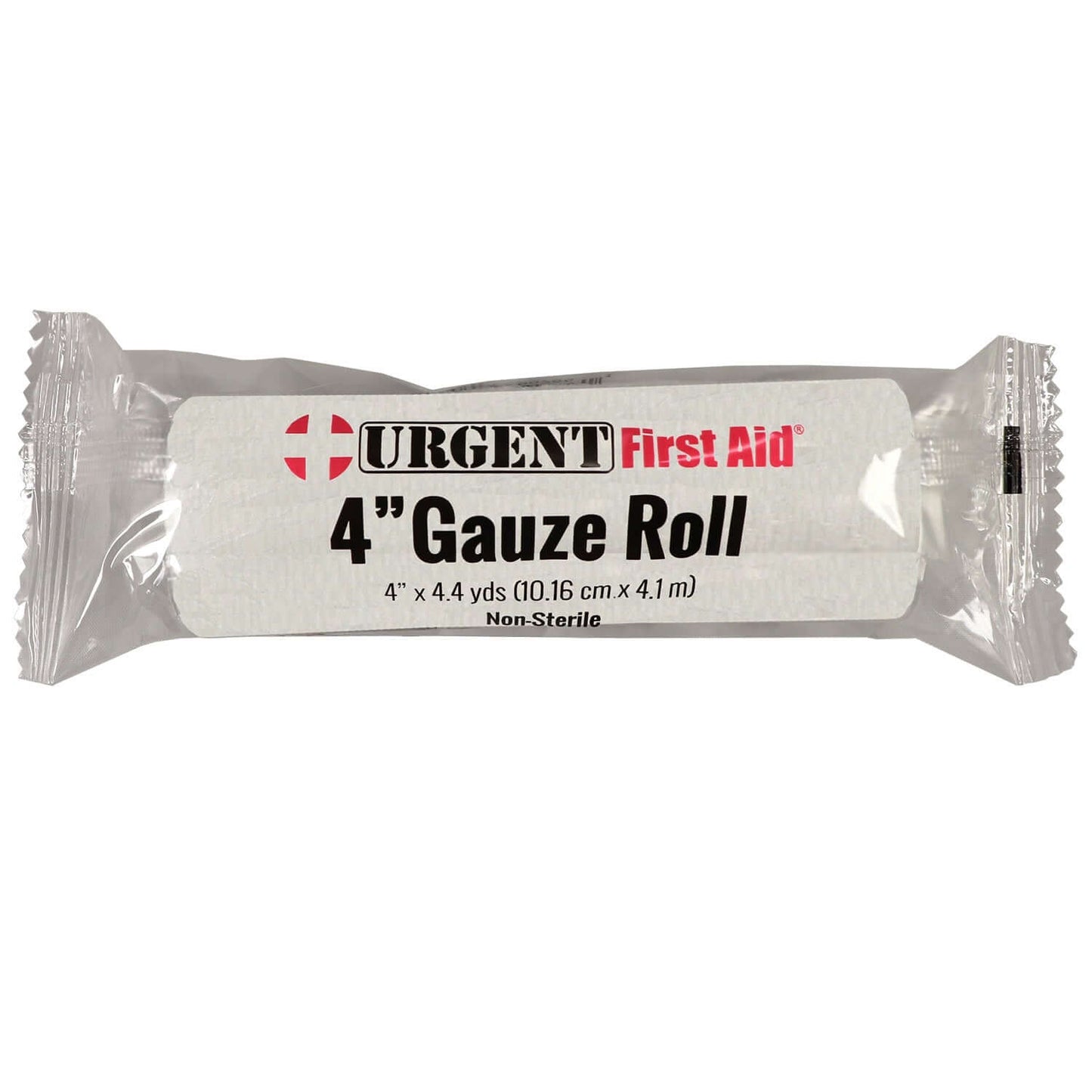 URG-534 4" x 4.4yds Conforming Stretch Gauze Roll Bandage Urgent First Aid®