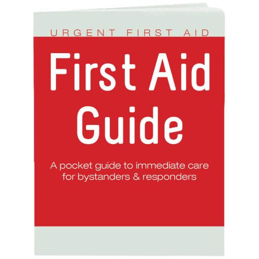 URG-BK-52 Urgent First Aid Guide with CPR & AED - 52 Pages Urgent First Aid®