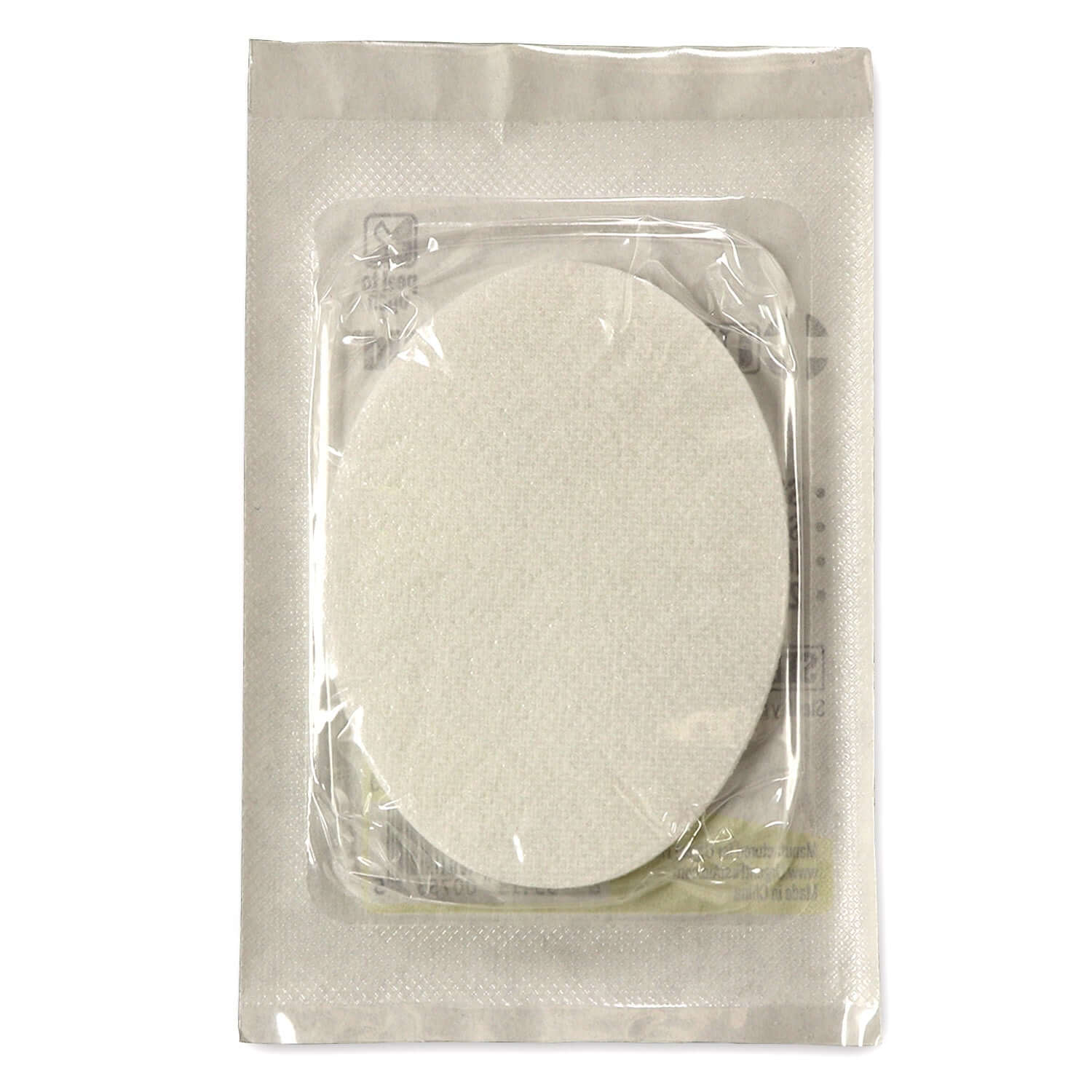 Oval Eye Pads, Sterile, Urgent First Aid in sterile packaging for eye injury care and protection.