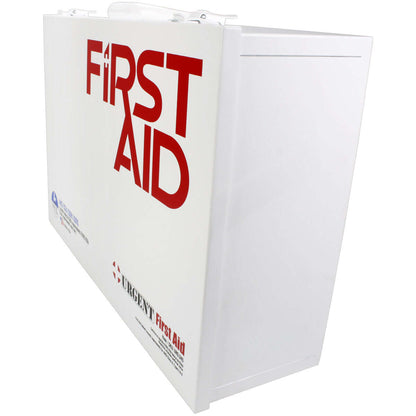 URG-245L 2 Shelf Industrial ANSI A+ First Aid Station with Door Pockets Urgent First Aid®