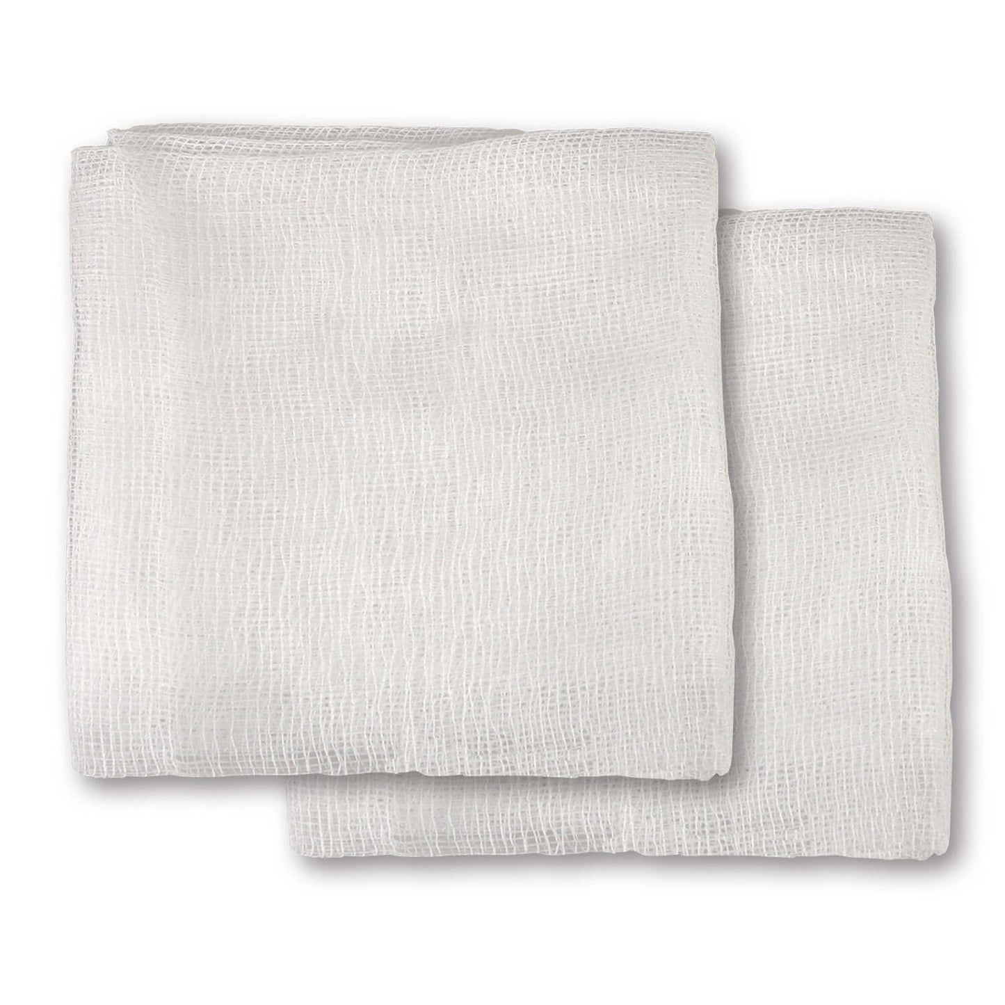 Gauze Pad Sterile 2 Pack, 4"x 4" - two sterile gauze pads for wound dressing and first aid.