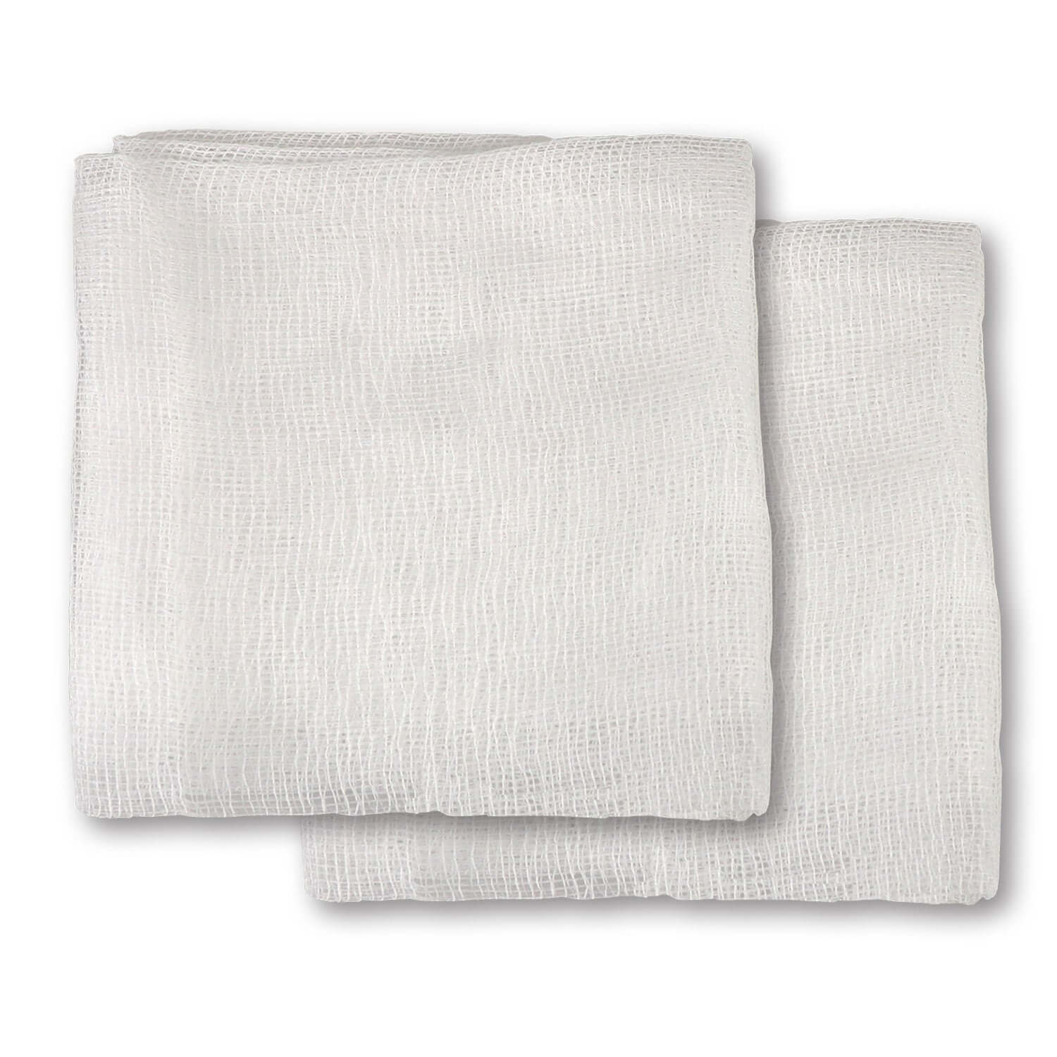 Gauze Pad Sterile 2 Pack, 4"x 4" - two sterile gauze pads for wound dressing and first aid.