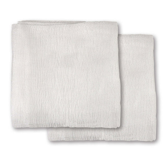 Gauze Pad Sterile 2 Pack, 4"x 4" - two sterile gauze pads for wound dressing and first aid.