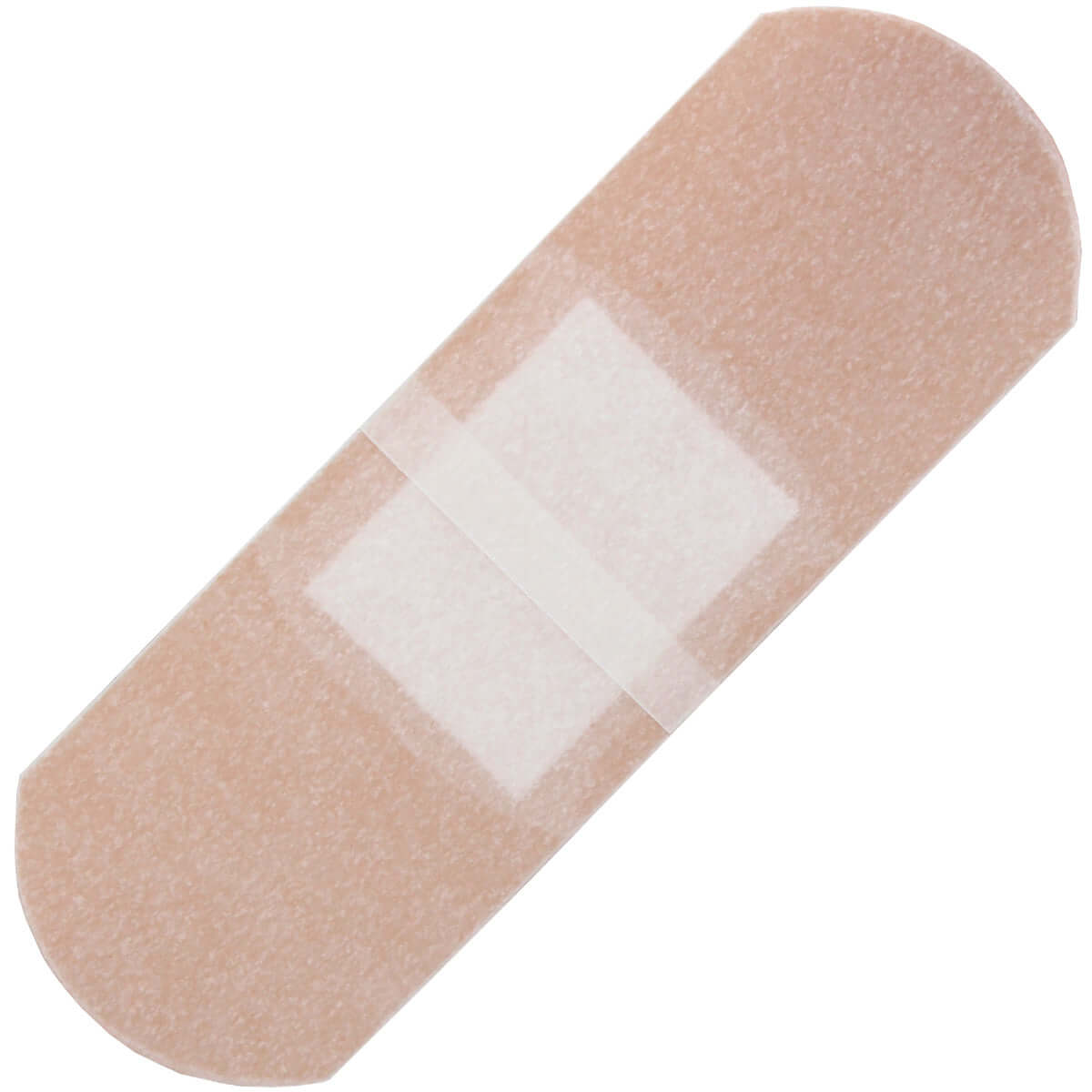 Adhesive Bandages, 1" x 3" plastic strip with non-stick surface for wound protection.