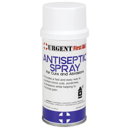 antiseptic spray aerosol can for wound cleaning