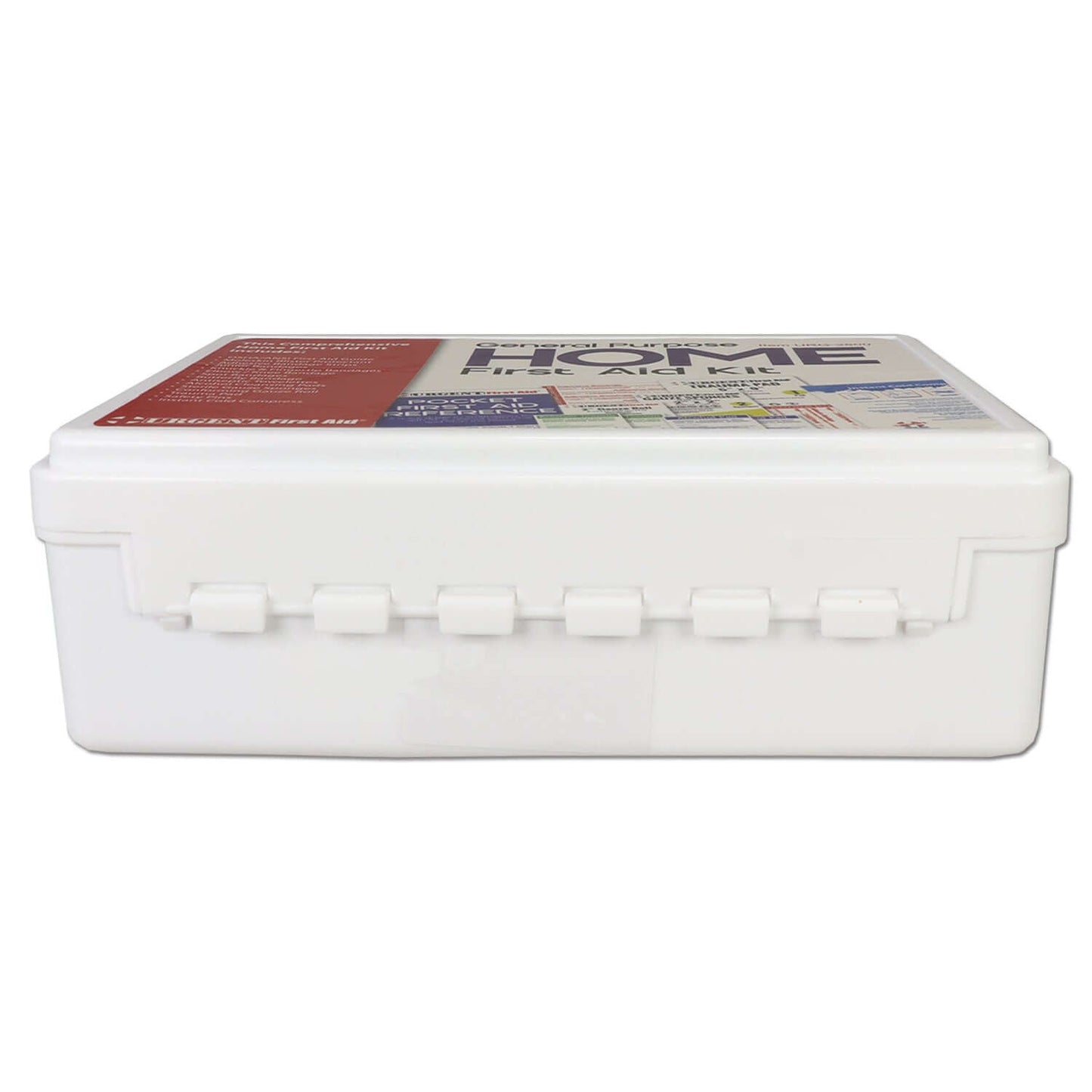 General Purpose Home First Aid Kit for Fundraisers in a sturdy plastic box for emergencies.