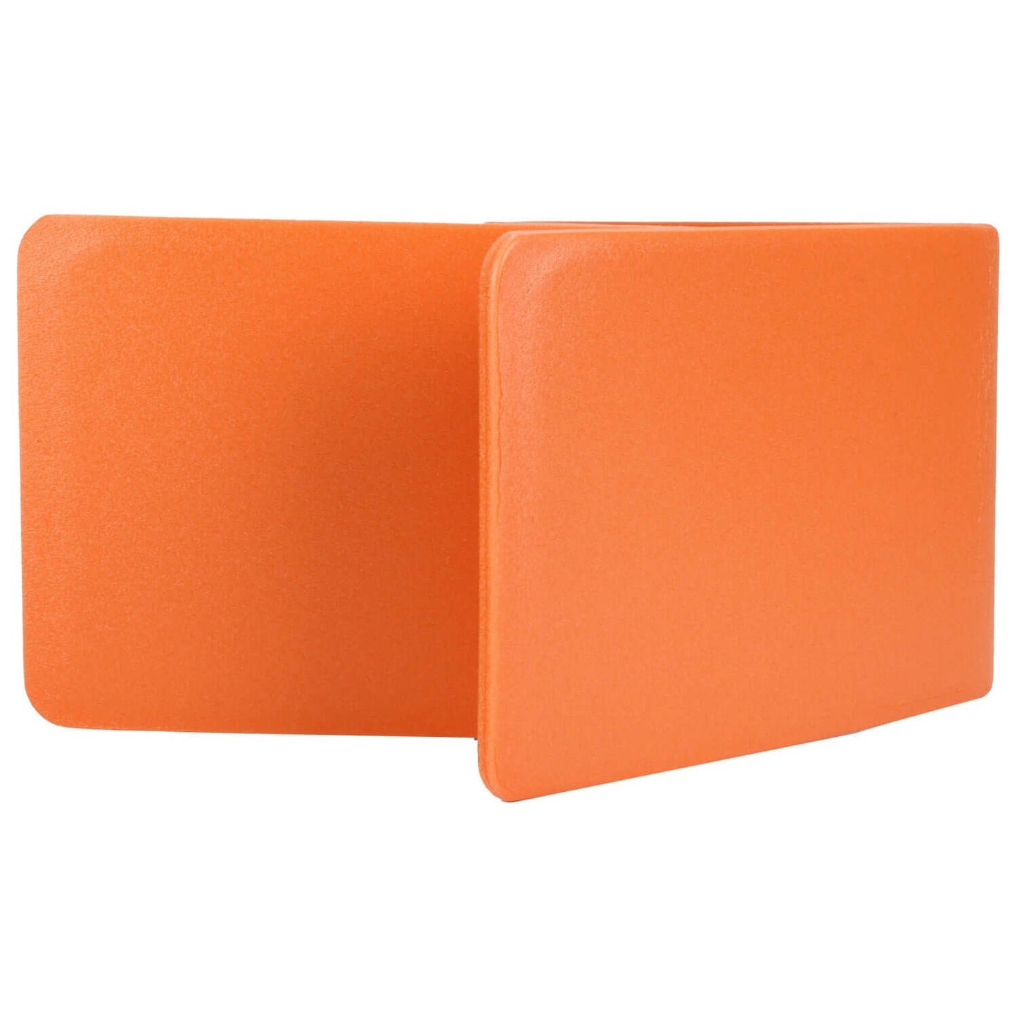 Padded Multi Purpose Splint, Aluminum, Reusable, Orange, 4.25” x 24” displayed at an angle.
