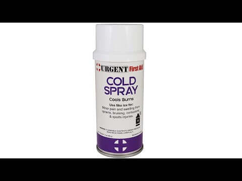 video of AS104 Cold Spray, 4 oz. Aerosol - 1 each Urgent First Aid®