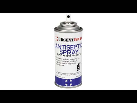 AS102 Antiseptic Spray, 3 oz. Aerosol - 1 each Urgent First Aid®