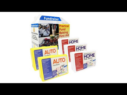 video of URG-3000 Fundraiser Mixed First Aid Kit Package with Tote Urgent First Aid®
