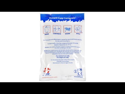 M565-E 6" x 9" Instant Cold Compress, 1 Each Urgent First Aid®