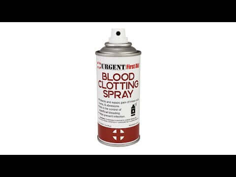 video of AS106 Blood Clotting Spray, 3 oz. Aerosol - 1 each Urgent First Aid®