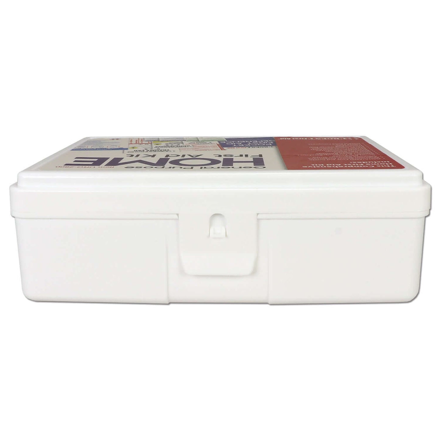 General Purpose Home First Aid Kit for Fundraisers - compact plastic case for emergency preparedness.